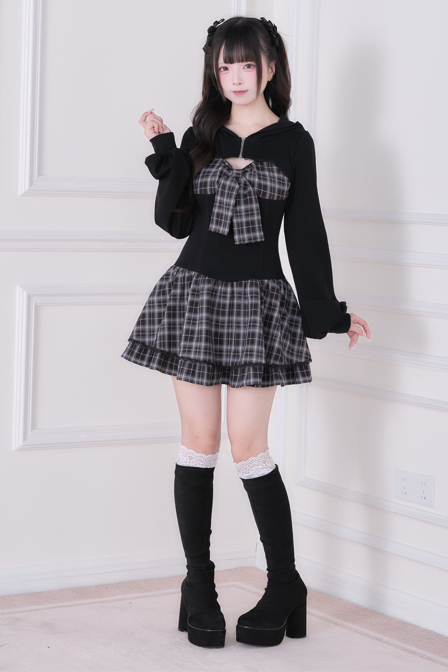 Dark Sweet Ribbon Dress