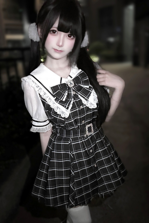 [Reservations] Dark Sweet Sailor Top + Ruffle Shorts