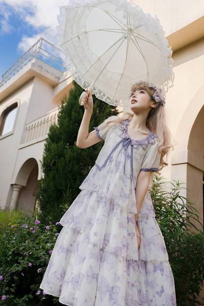 Eternal Garden Lolita Dress + Shirt + Cardigan