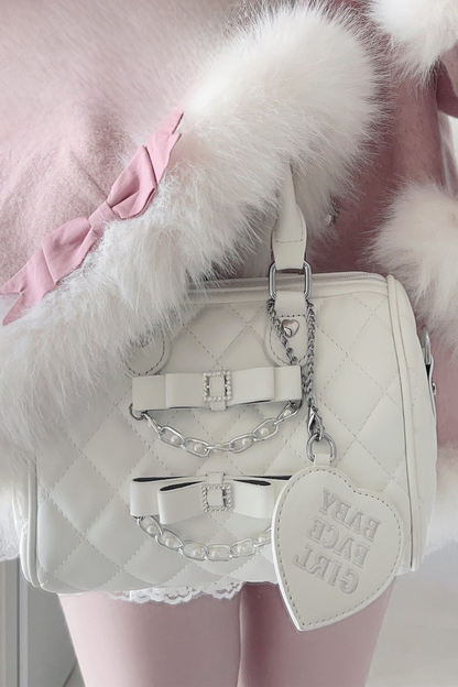 キルティングリボンミニバッグ