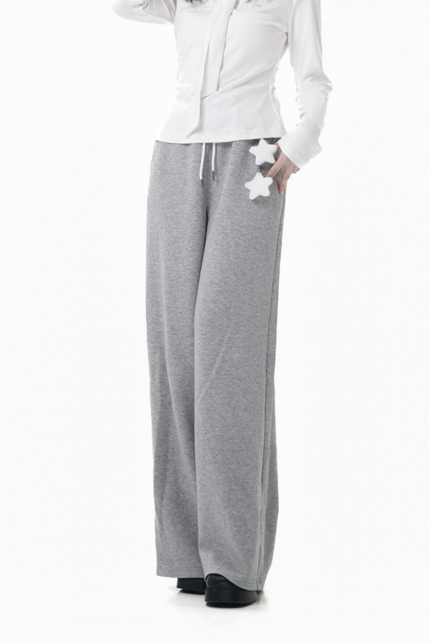 ワイドレッグスターペンダントパンツ
