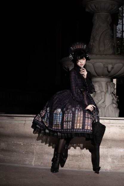 Gothic Classic Crown Lolita Dress