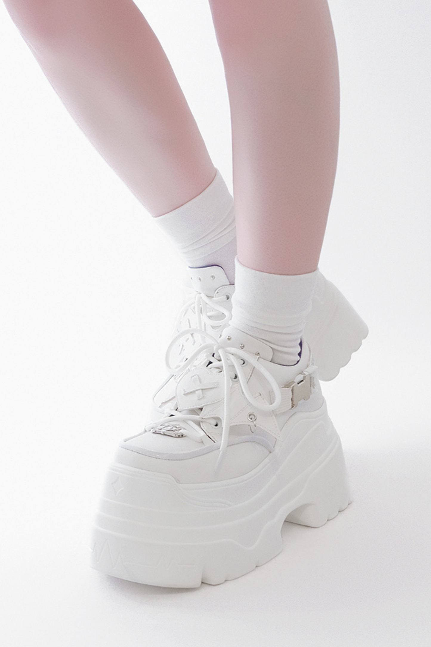 Sweet Cool Muffin Punk Platform Shoes