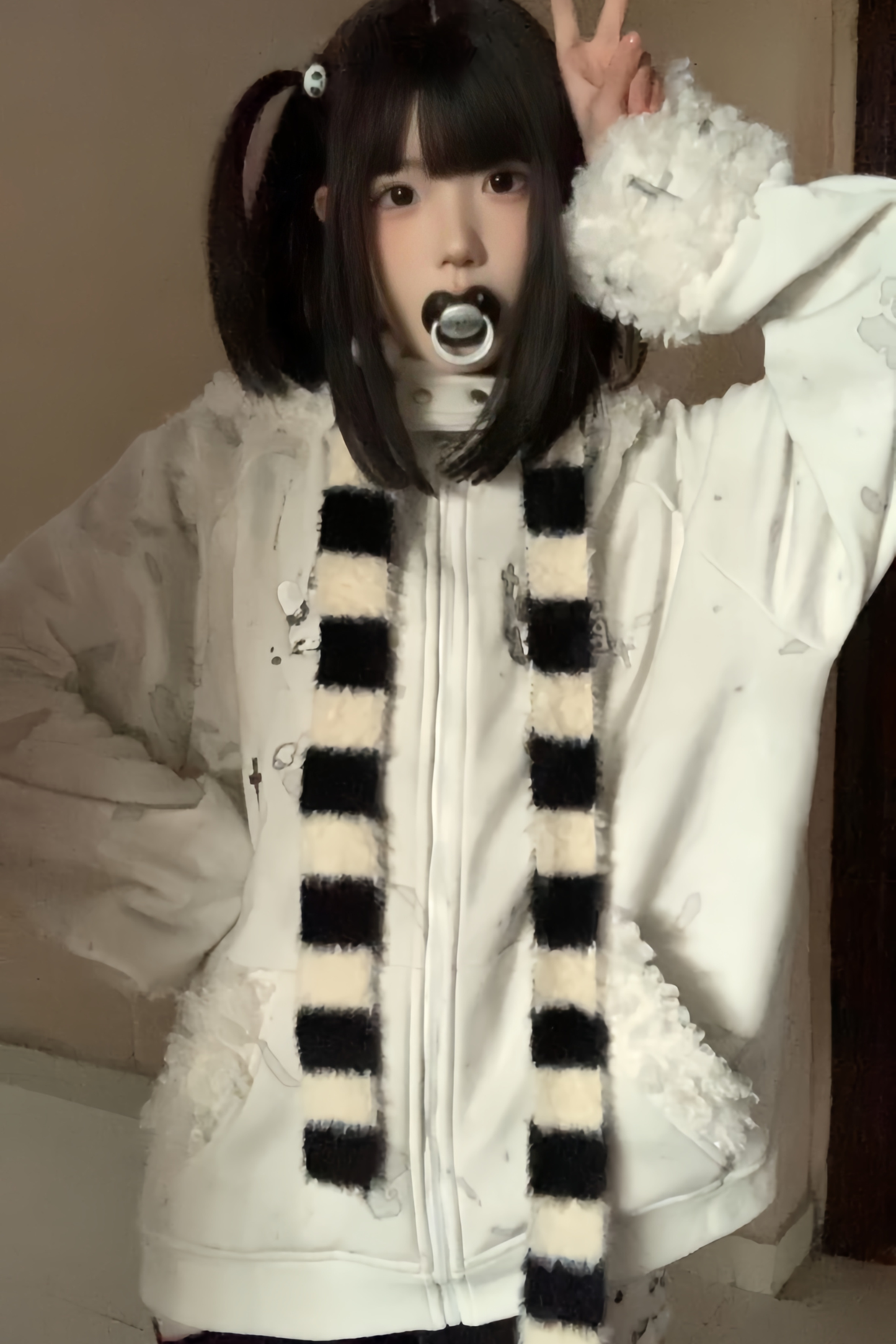 ファーイヤーフードサブカルジャケット