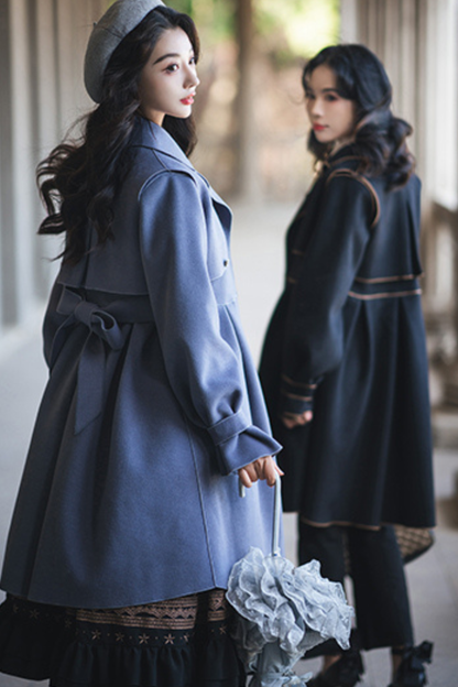 オールウールウィンターコート