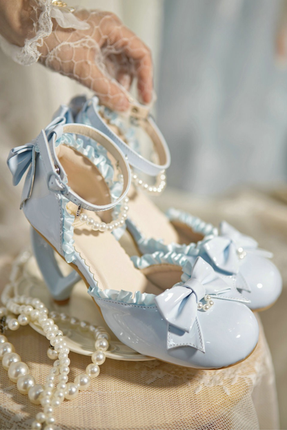 ハートラブロリータパールピーチヒール