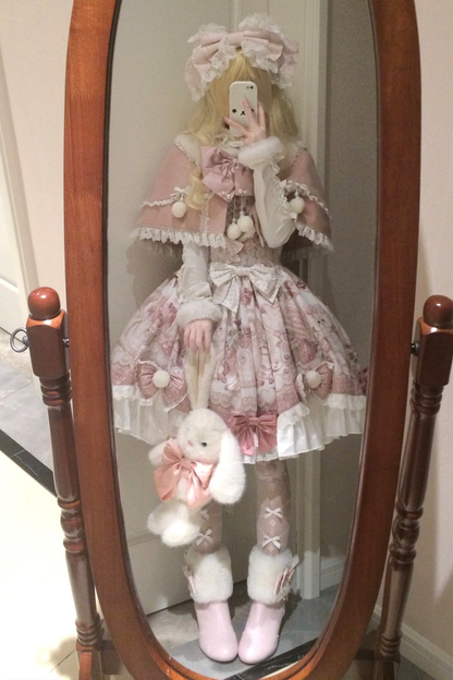 スイートキャットプリンセスロリータドレス+ショール