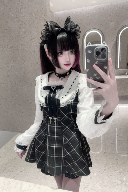 Mine ribbon flared top + shorts