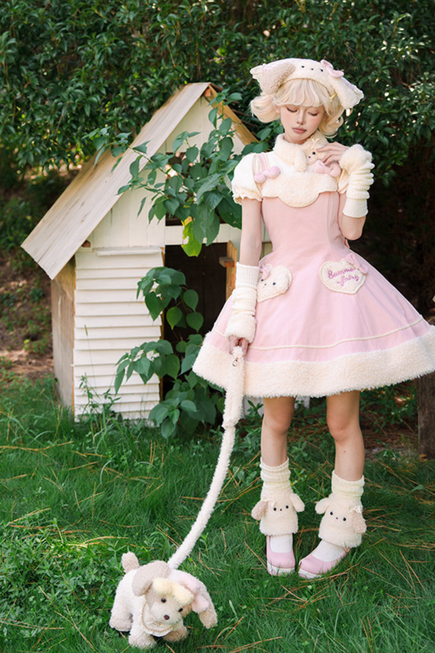 Ribbon Cut-Out Lolita Dress