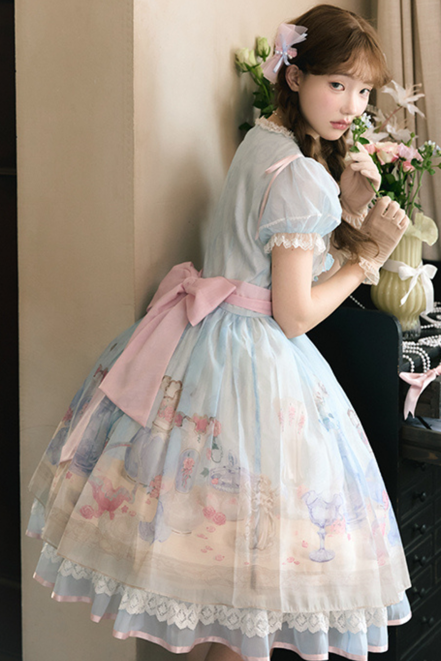 Pure fantasy cabinet dress + jumper skirt + apron