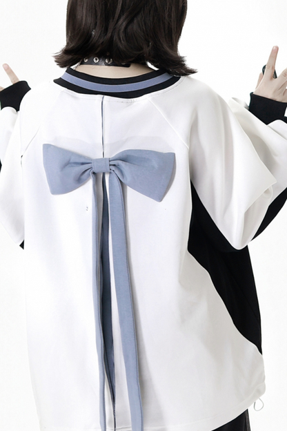 モードスタイルスウェット+ウエストスカート+パンツ+シャツ