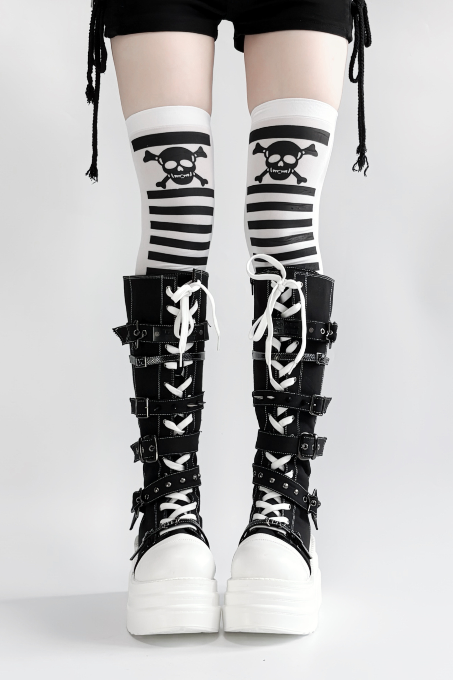 Y2K Punk Platform Boots