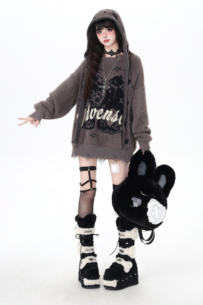 アメリカンイミテーションミンクファーセーター