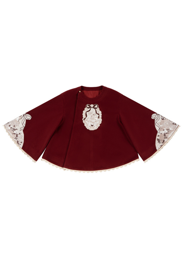 Retro Gorgeous Black Velvet Mermaid Tail China Dress + Cloak