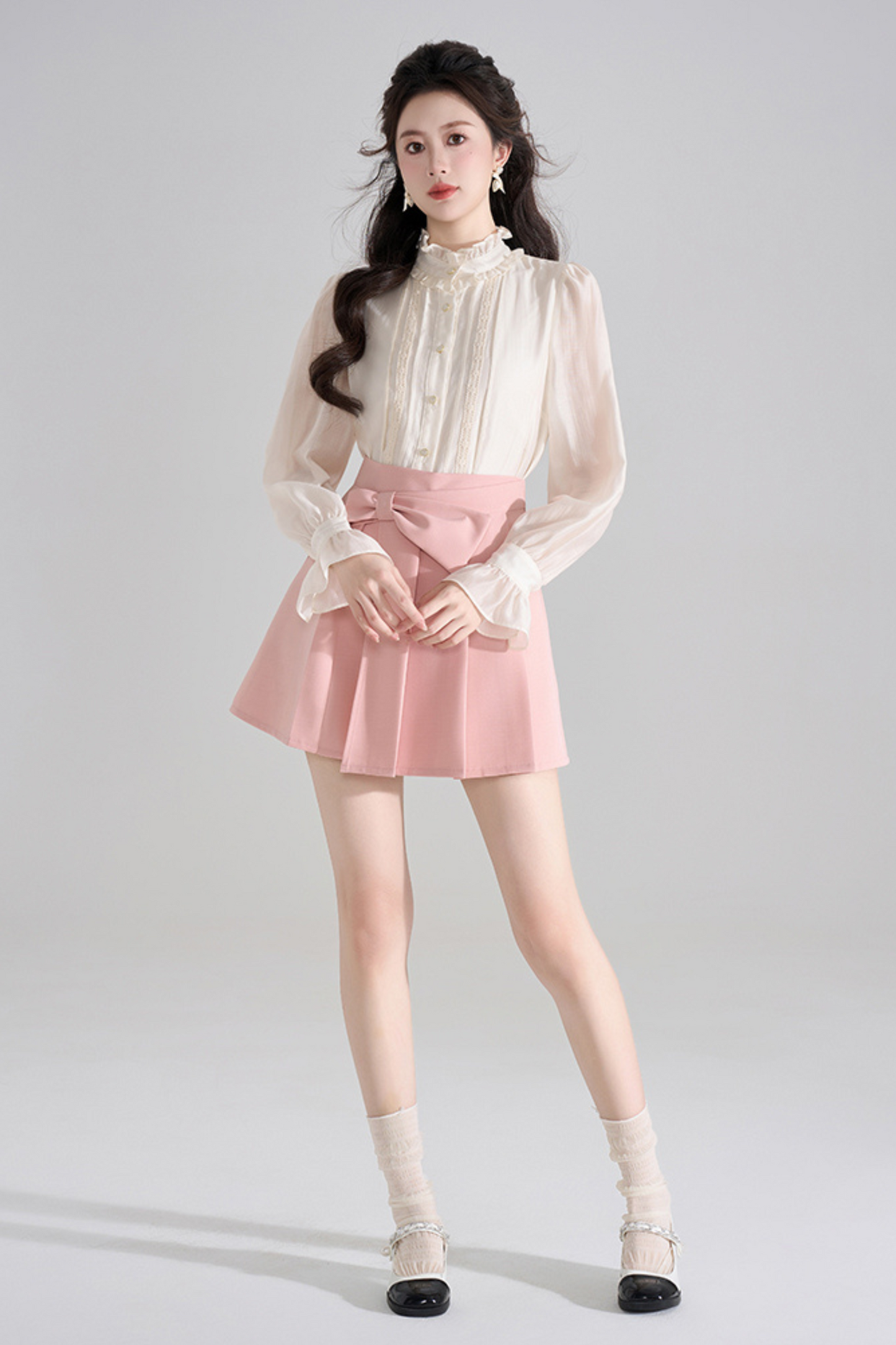 Ensemble Top + Flare Skirt