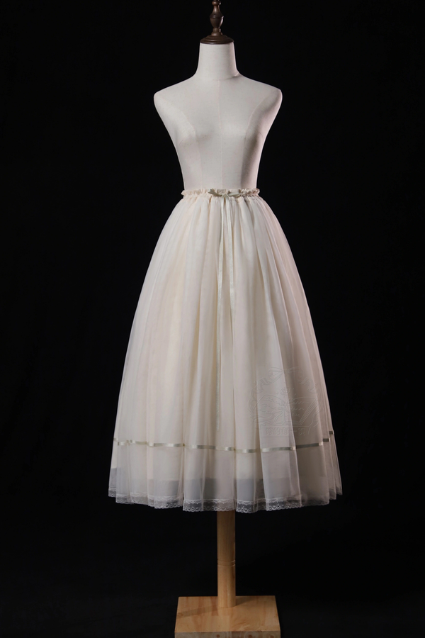 【4月5日予約締切】レトロエレガントインナー+トップス+スカート+アクセサリー