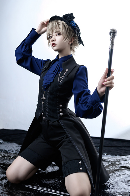 レトロロリータラムスリーブシャツ