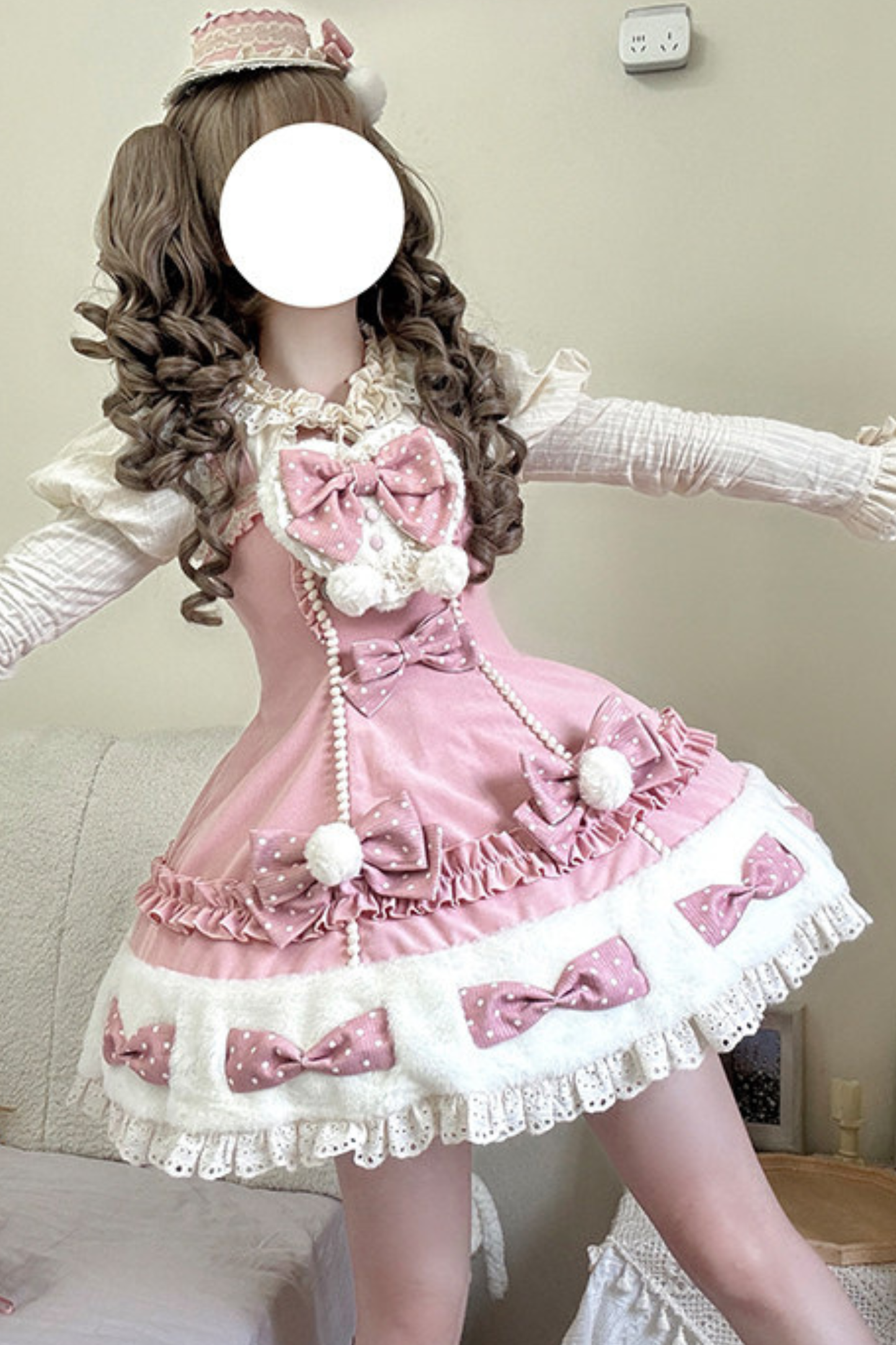 Snow Velvet Lolita Dress