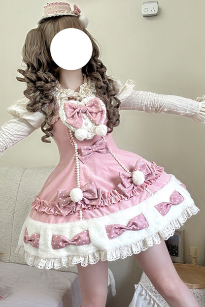 Snow Velvet Lolita Dress