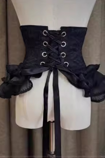 クトゥルフゴシックダークロリータシャツ+スカート+テール+コルセット