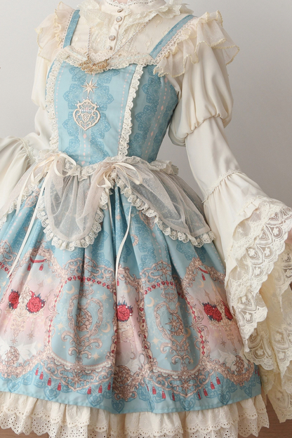 Stand collar princess sleeve Lolita blouse
