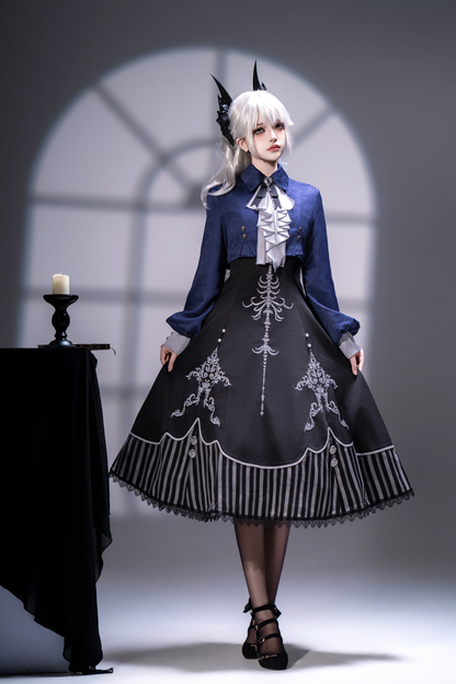 Gothic Lolita Kleid + Elegante Oberteile