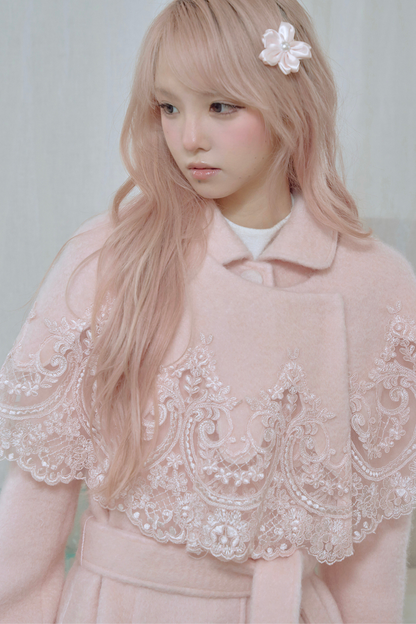 スイートレースケープロングコート