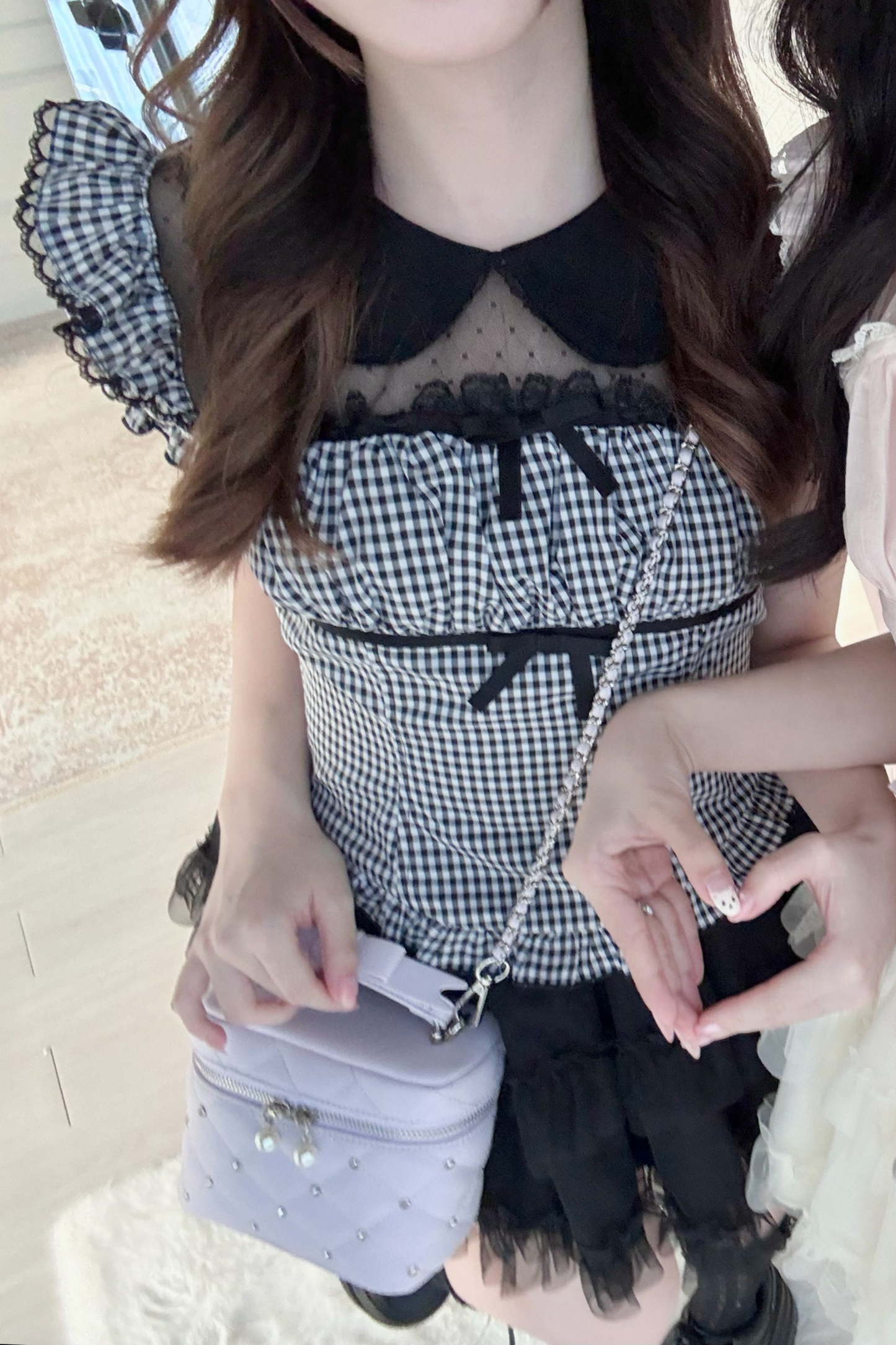 リトルリボン地雷トップス