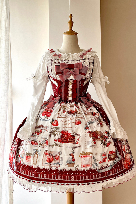 Strawberry Manor Lolita Suspender Dress