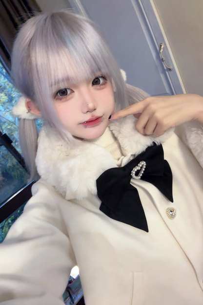 Fur Cute Snow Short Coat