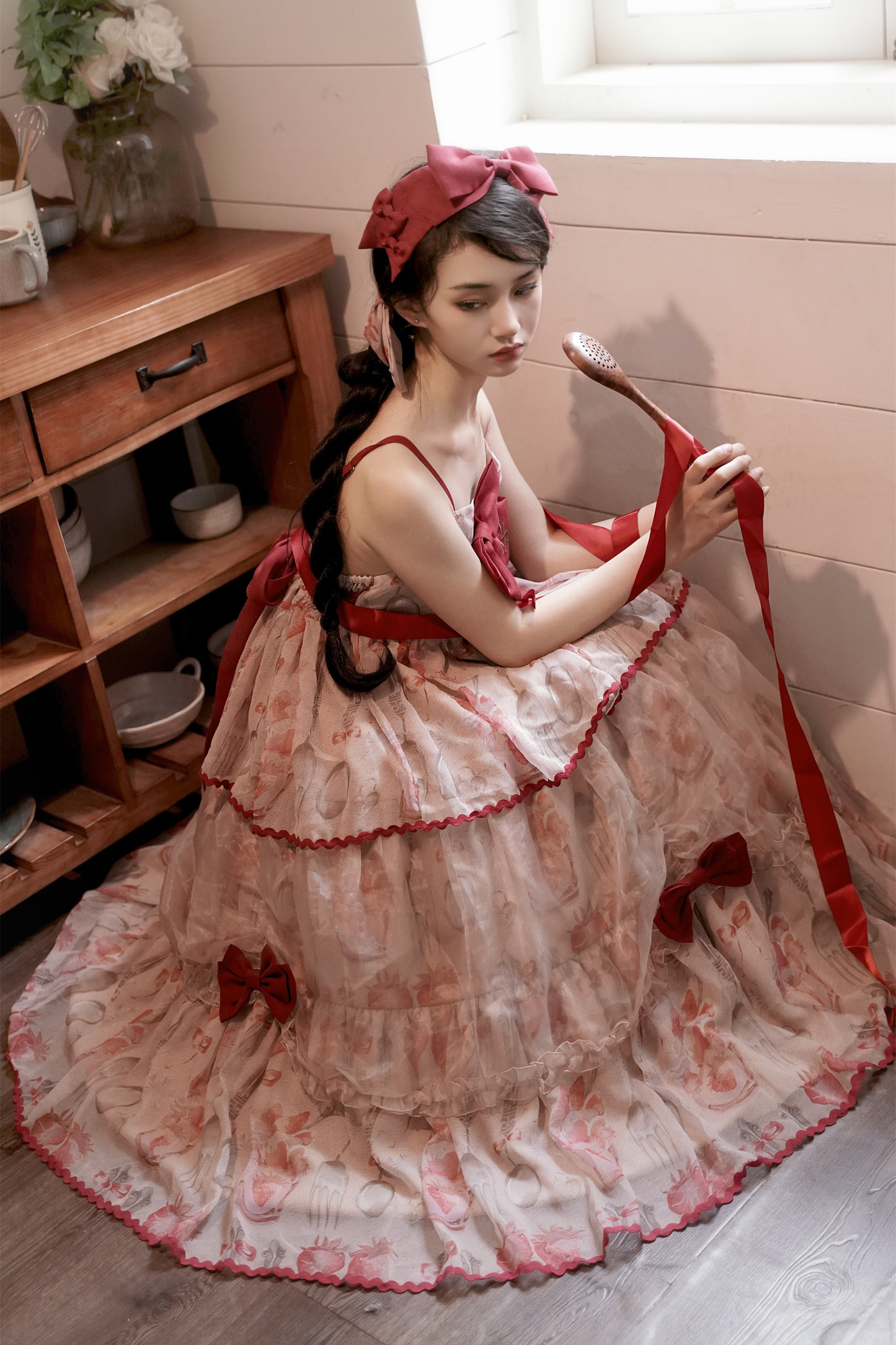 ストロベリーボックスロリータキャミソールドレス