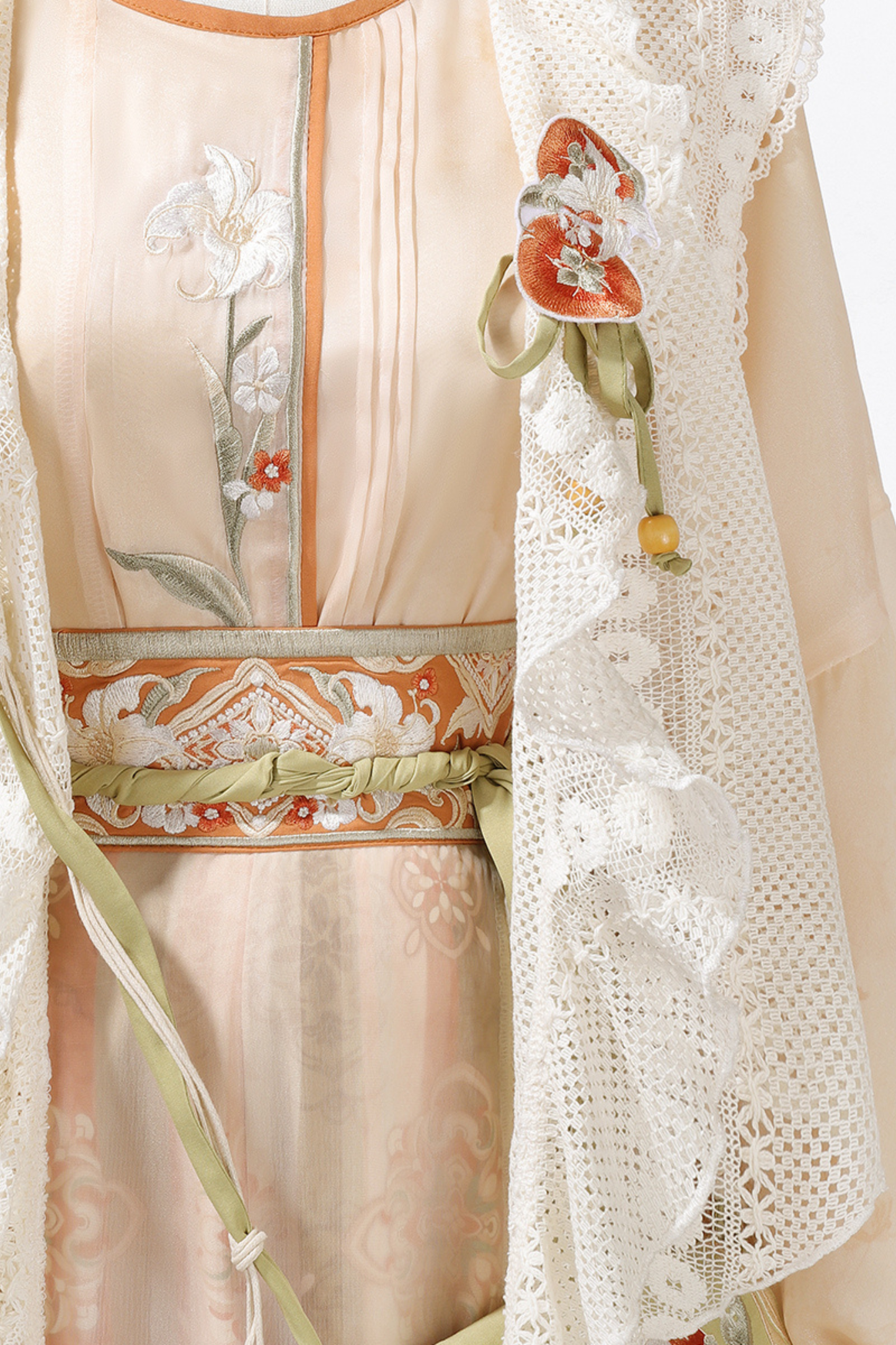 Neverland China Top + Vest + Skirt + Bag