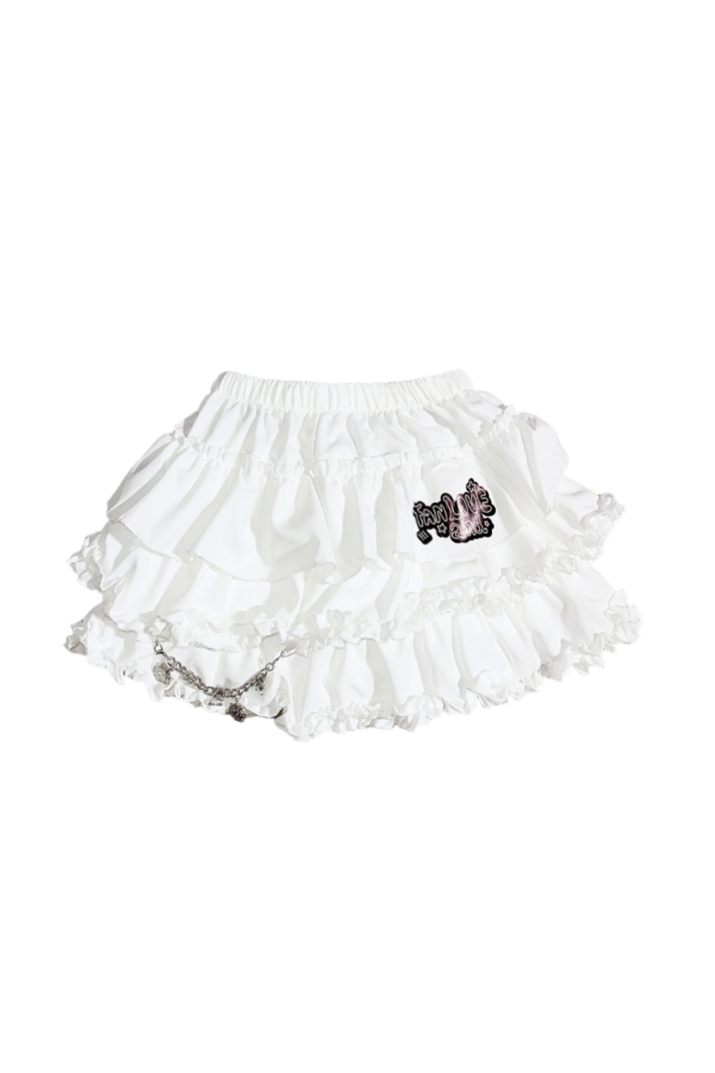 フリルケーキスカート+ウエストチェーン+ソックスカバー