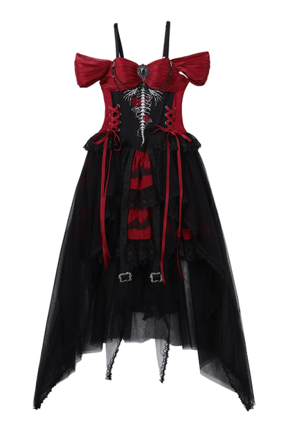 ドラゴンボーンゴシックドレス+ネックレス