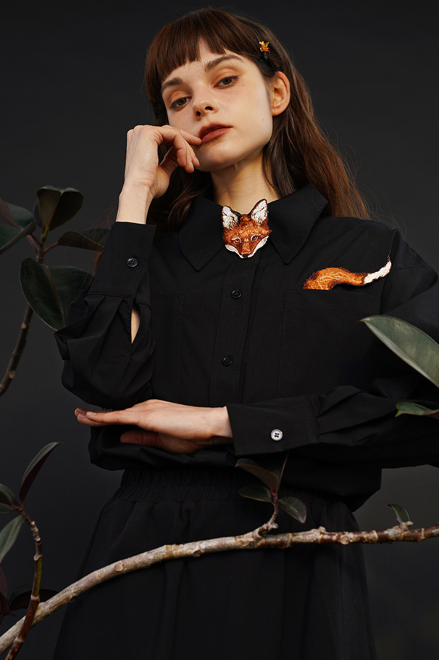 アニマルテールジェンダーレスアートシャツ