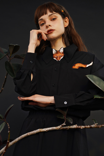 アニマルテールジェンダーレスアートシャツ