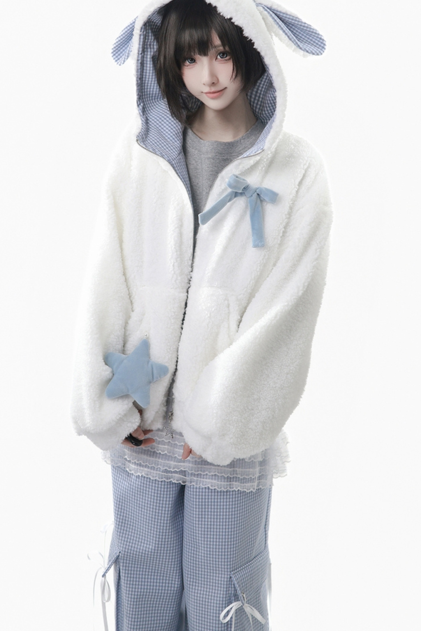 ユニコーンフロックドジャケット+トップス+パンツ