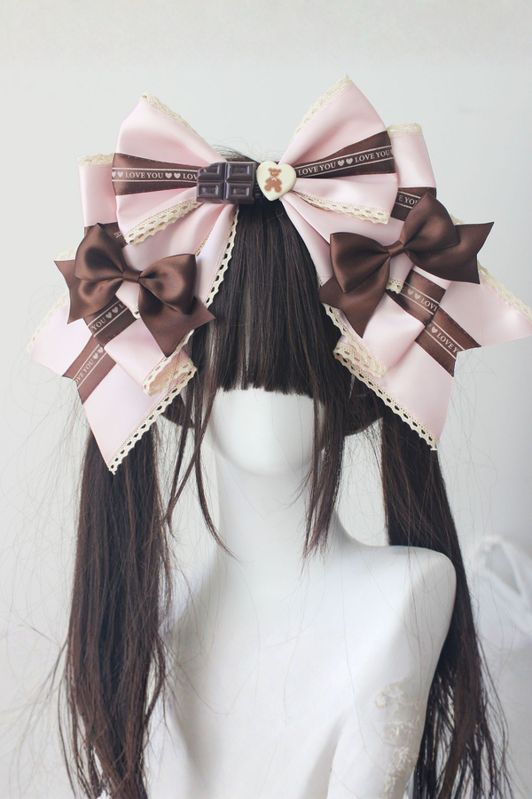 ストロベリーチョコレートロリータヘアアクセサリー