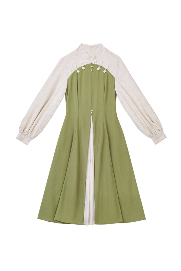 レトロチャイナドレス+ショール