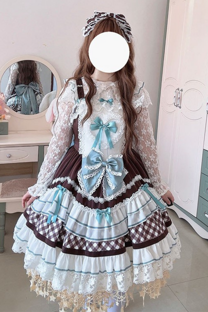 Lovely Heart Suspender Cake Dress + Headdress + Tail