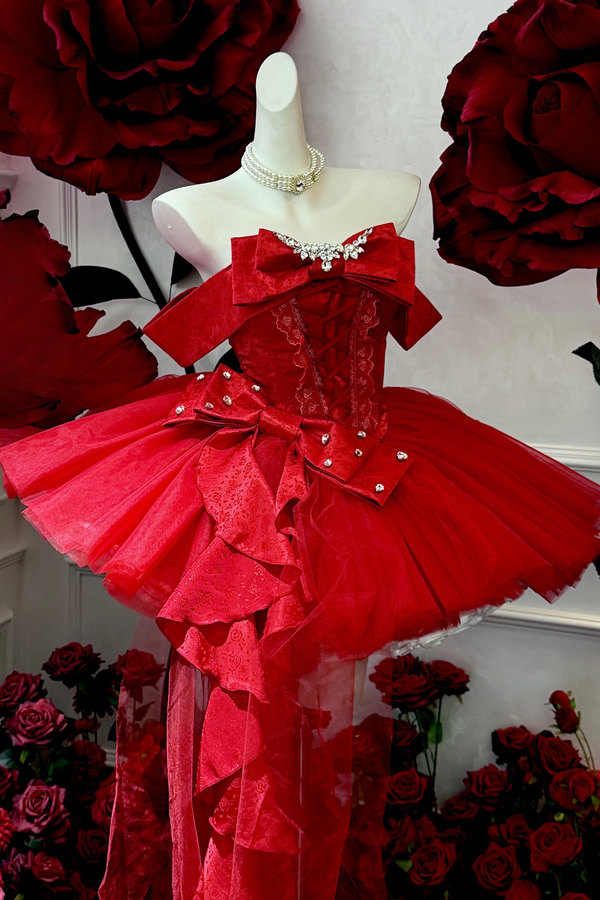 [Pre-order Deadline: March 31] Eternal Ruffled Skirt + Tail + Veil + Shawl + Sleeves