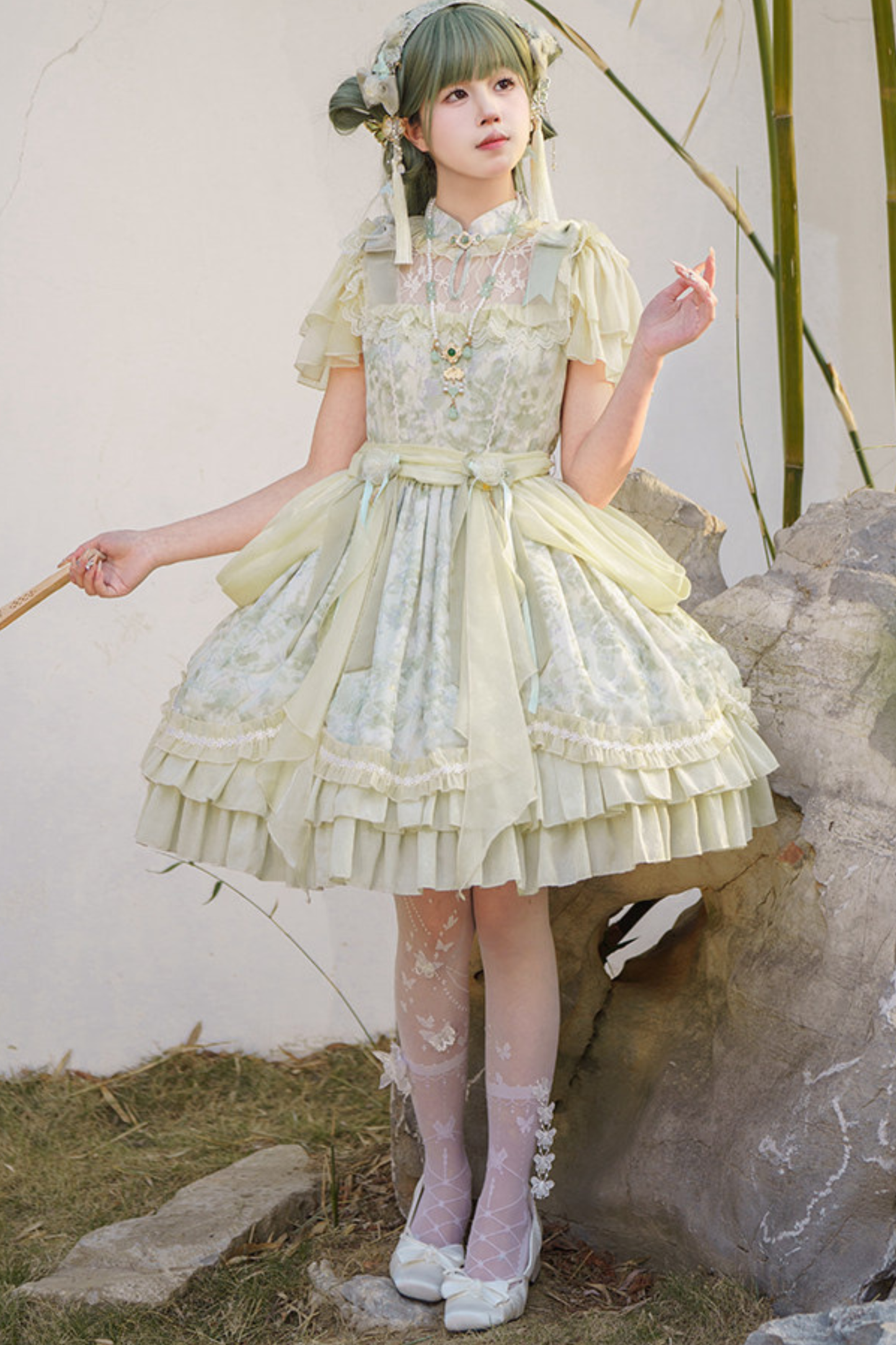 Forest China Lolita Dress