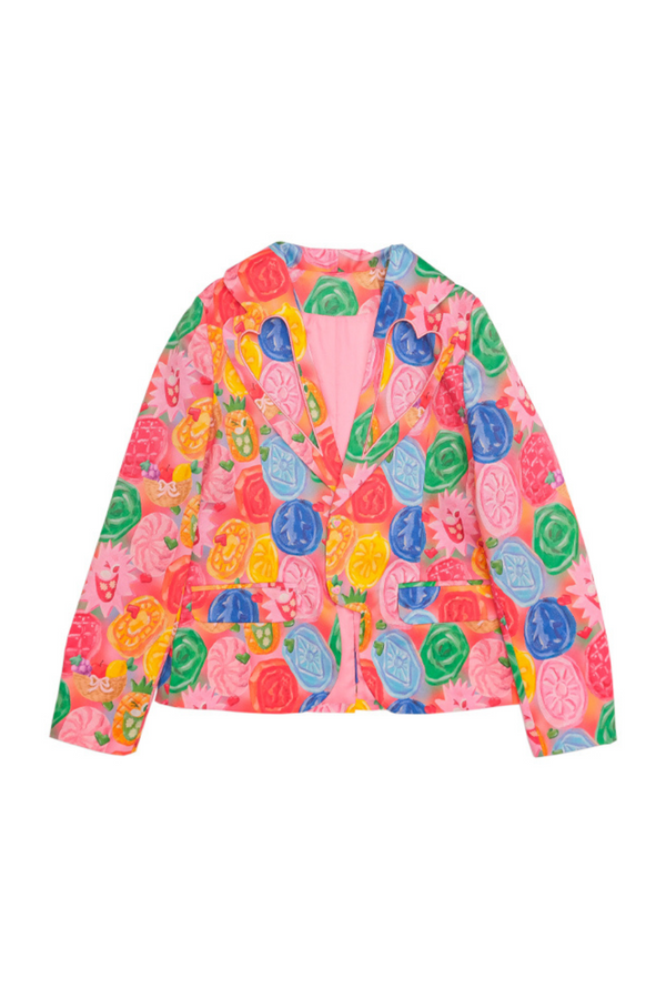 y2kファンタジーカラージャケット＋スカート