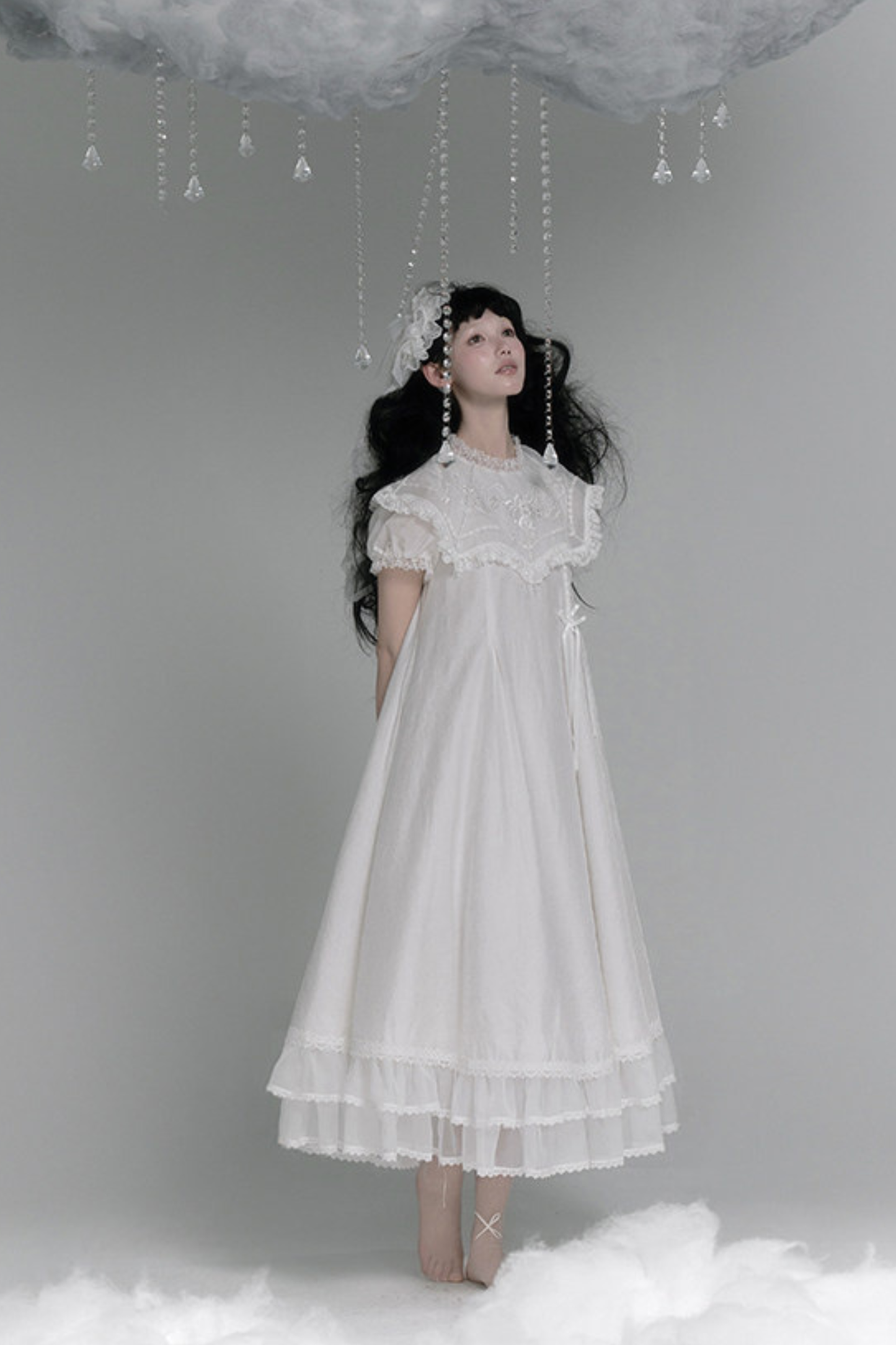 Rainbow Angel Lolita Jumper Skirt + Rainbow Dress + Monochrome Long Dress + Monochrome Jumper Skirt