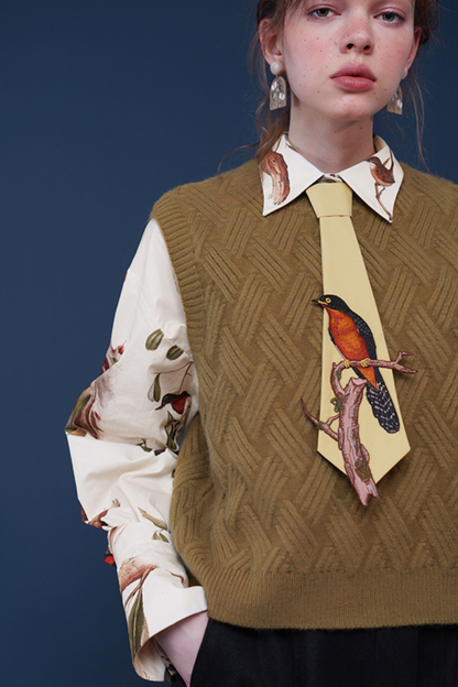 Bird Art Tie