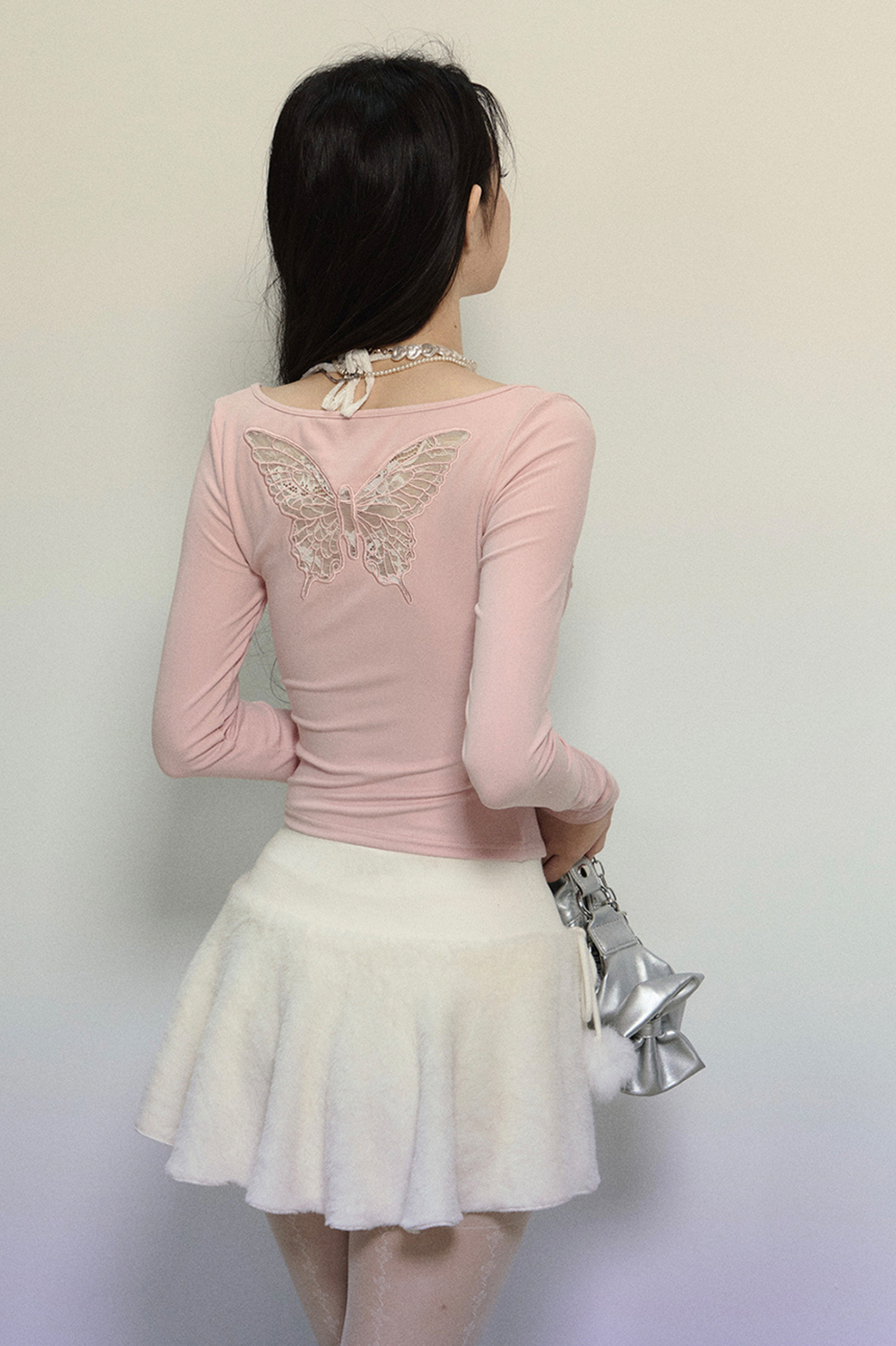 Lace Halterneck Sweet Top