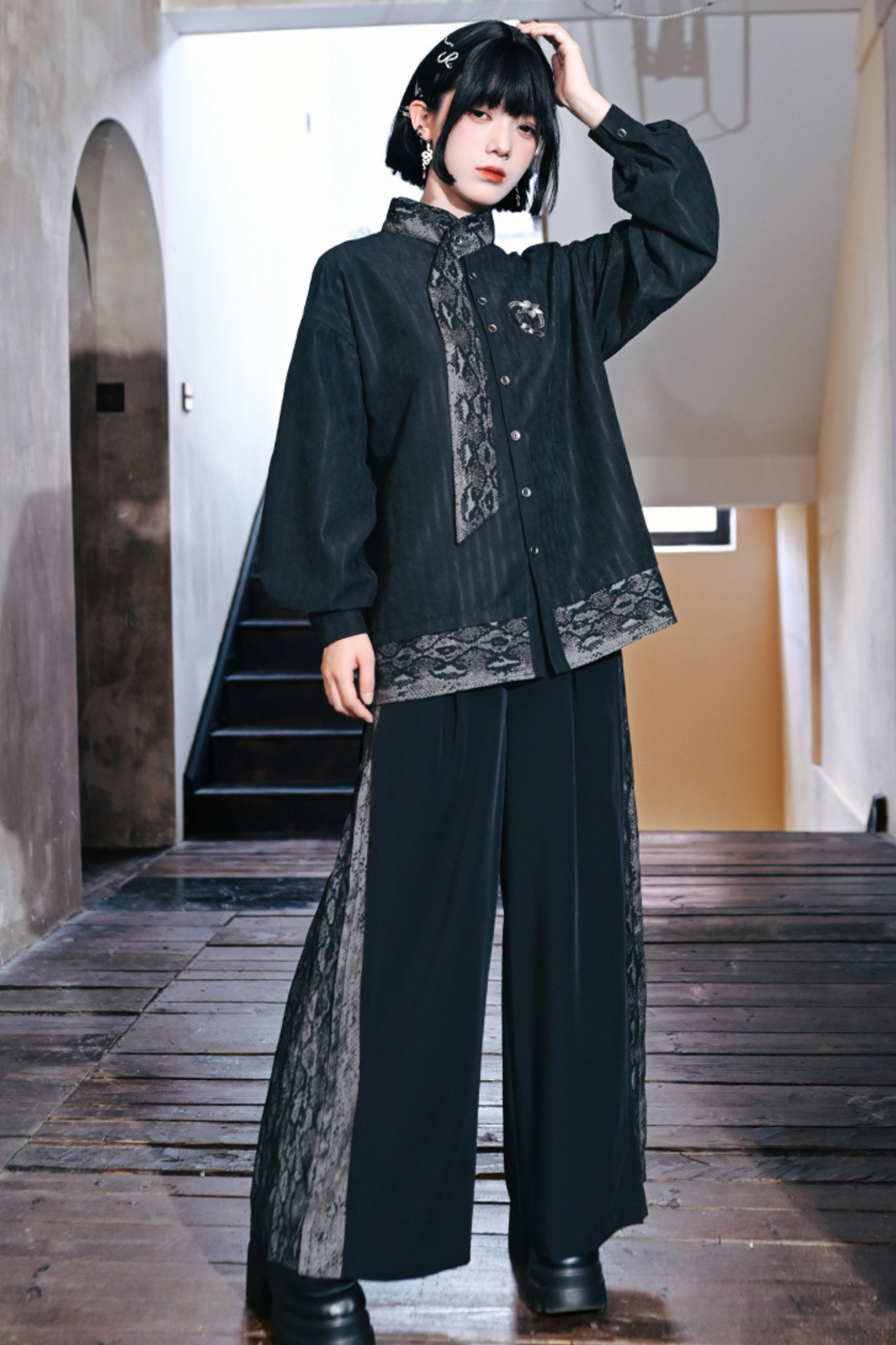 Scalerelle Wide Leg Pants