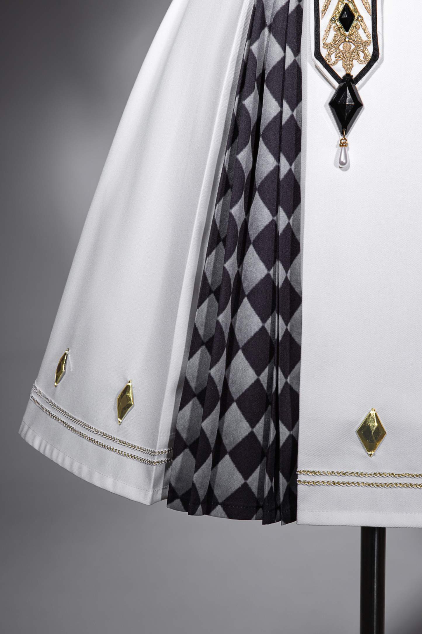 Real Aigothic Style Lolita Dress + Cape + False Collar