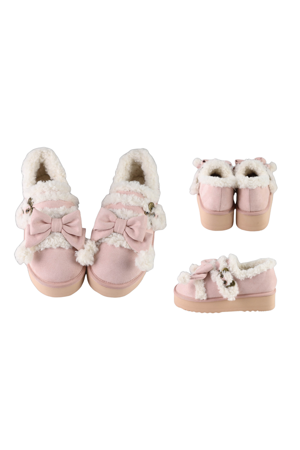 Bare Fleece Snow Boots