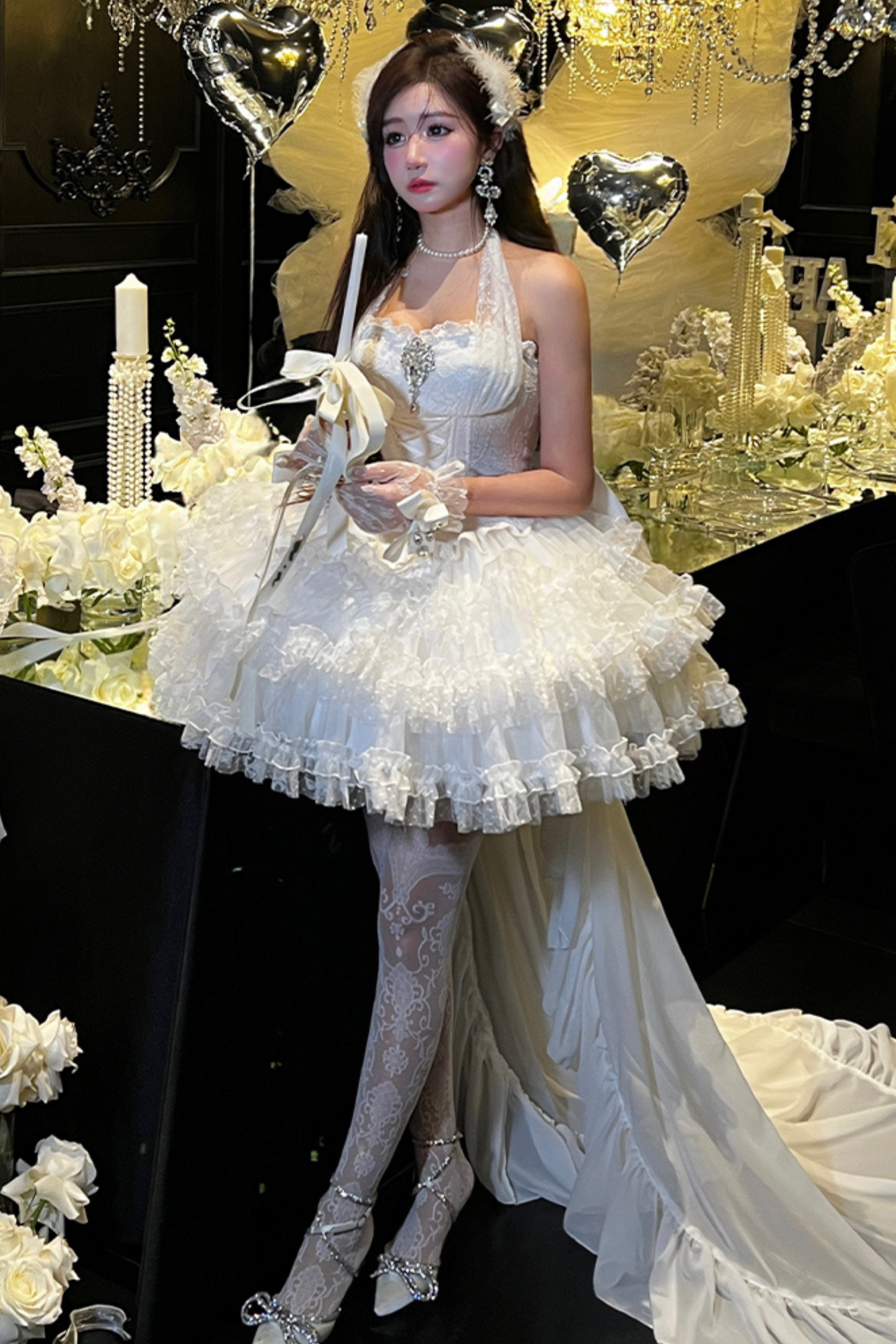 White Moonlight Mini Dress